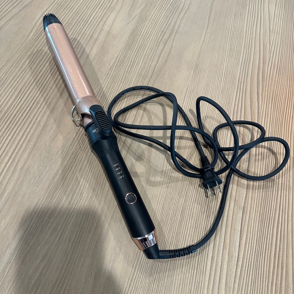 Rose Gold Hair Curling Iron